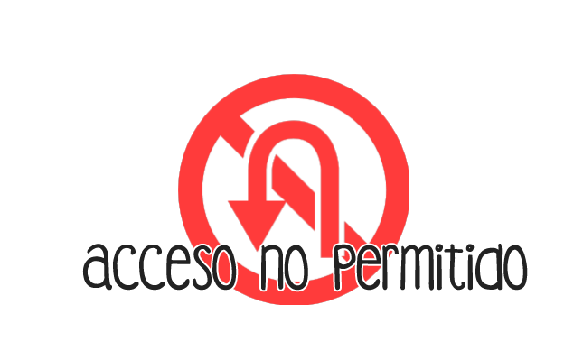 acceso no permitido